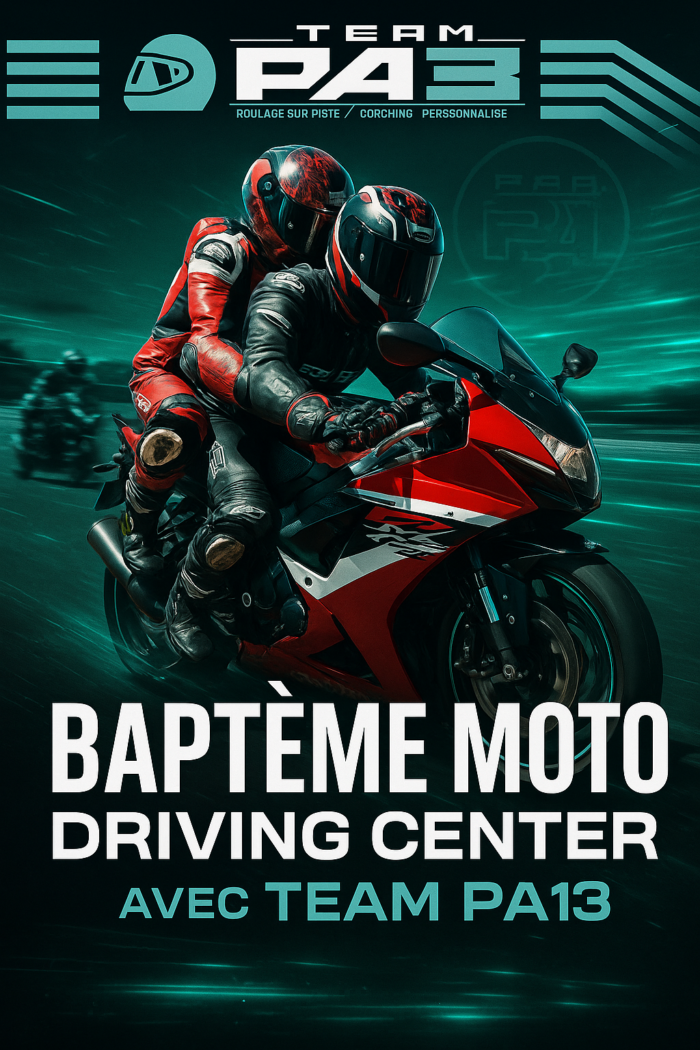 COFFRET CADEAU BAPTEME MOTO SUR CIRCUIT