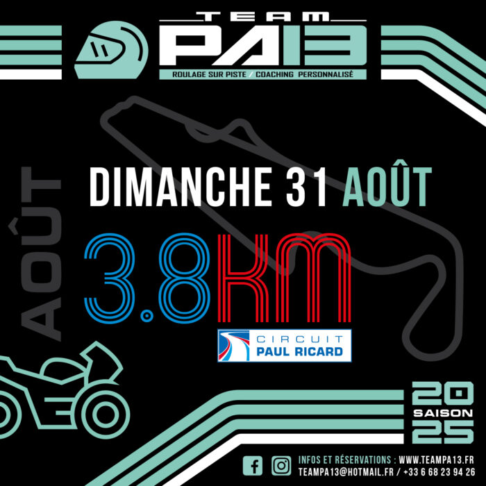 PAUL RICARD DIMANCHE 31 AOUT 2025