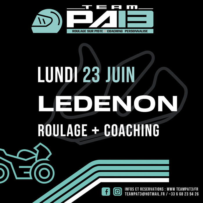 Journée Roulage + Coaching – Circuit de Lédenon - 23 JUIN 2025