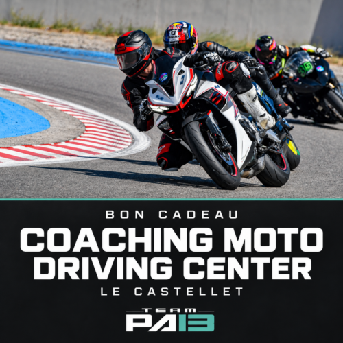 Bon cadeau coaching moto au Driving Center du Castellet – TEAM PA 13